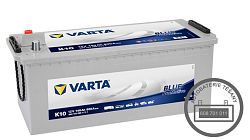 Autobaterie VARTA PROmotive BLUE 140Ah,12V,  640 103 080  - klikněte pro větší náhled
